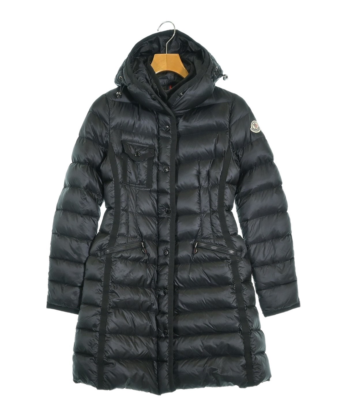 MONCLER（モンクレール）ダウンコート 黒 サイズ:0(XS位) レディース
