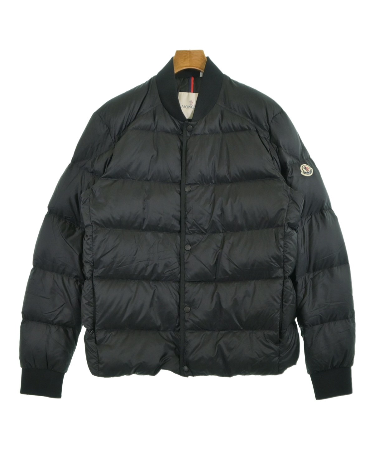 MONCLER ブラック ダウンジャケット サイズ00 MONCLER（モンクレール）ダウンジャケット/ダウンベスト 黒 サイズ:4