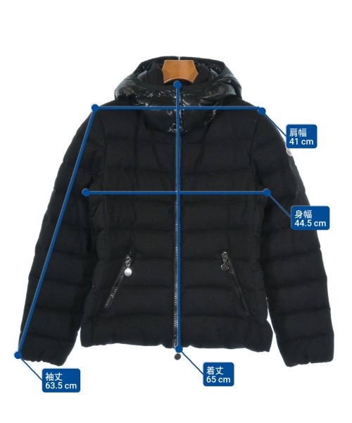 MONCLER（モンクレール）ダウンジャケット/ダウンベスト 黒 サイズ:2(M位) レディース/2200622882024