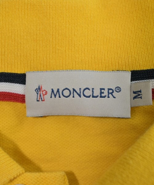 MONCLER（モンクレール）ポロシャツ 黄 サイズ:M メンズ/2200639544014