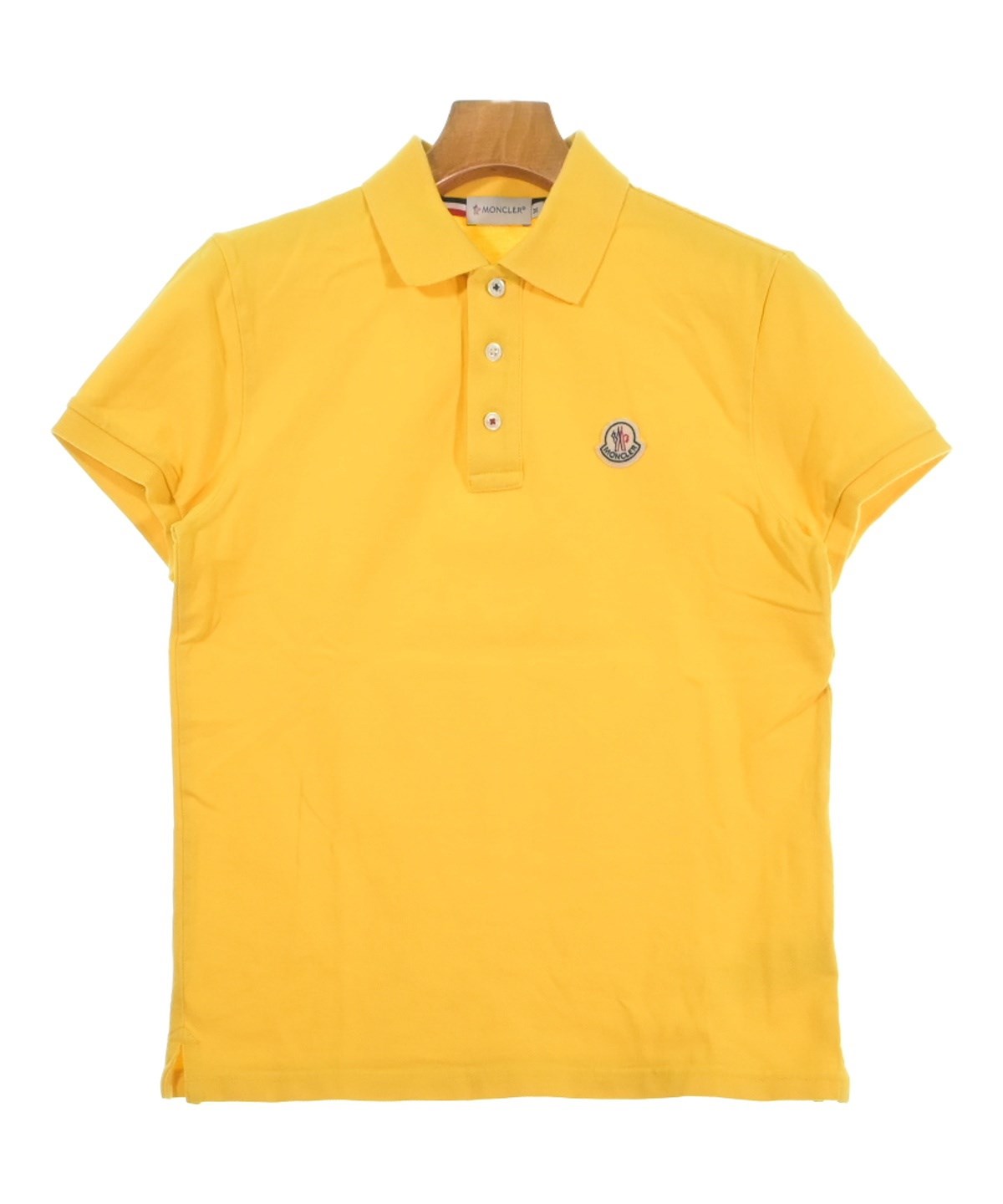 MONCLER（モンクレール）ポロシャツ 黄 サイズ:M メンズ/2200639544014