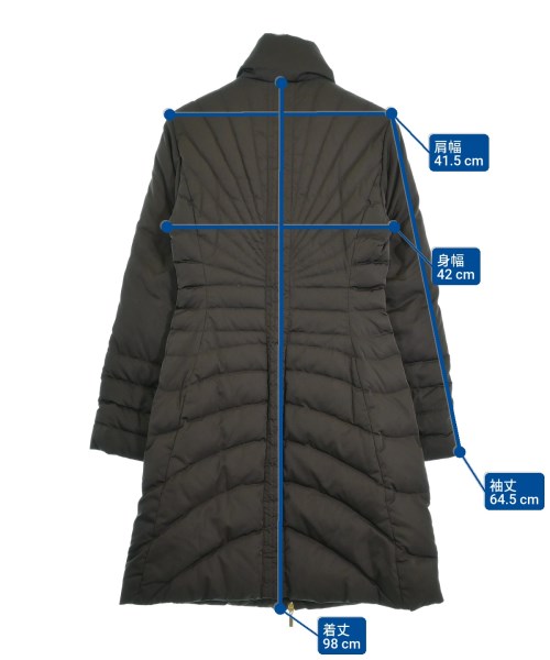 MONCLER（モンクレール）ダウンコート 茶 サイズ:1(S位) レディース/2200640573010