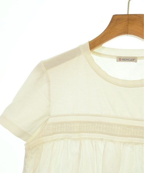 MONCLER（モンクレール）Tシャツ・カットソー 白 サイズ:S レディース/2200637038041