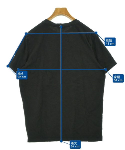 MONCLER（モンクレール）Tシャツ・カットソー 黒 サイズ:M メンズ/2200639363042