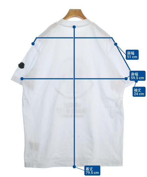 MONCLER（モンクレール）Tシャツ・カットソー 白 サイズ:XXL メンズ/2200641441073
