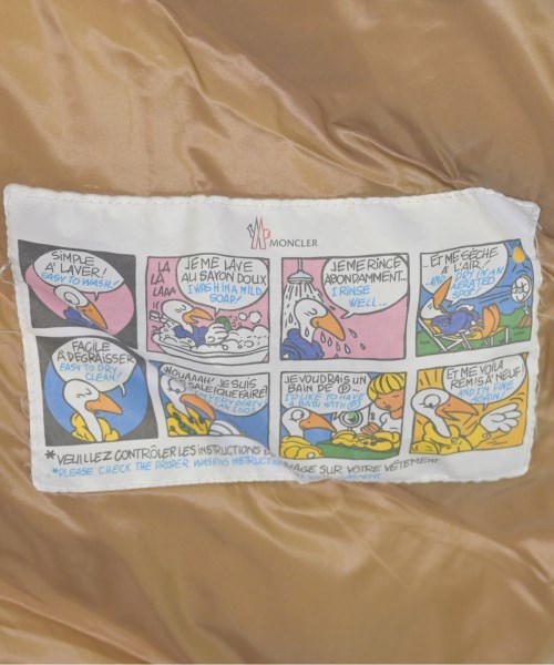 MONCLER（モンクレール）ダウンコート ベージュ サイズ:2(M位) レディース/2200641700019