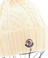 MONCLER（モンクレール）ニットキャップ・ビーニー 白 サイズ:- メンズ/2200630515150