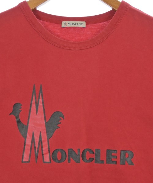 MONCLER（モンクレール）Tシャツ・カットソー 赤 サイズ:M レディース/2200642936066