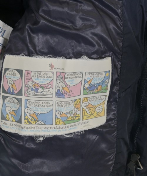MONCLER（モンクレール）ダウンジャケット/ダウンベスト 紺 サイズ:1(S位) メンズ/2200642998019