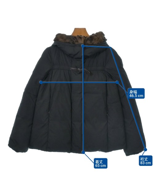 MONCLER（モンクレール）ダウンジャケット/ダウンベスト 黒 サイズ:1(S位) レディース/2200642998026