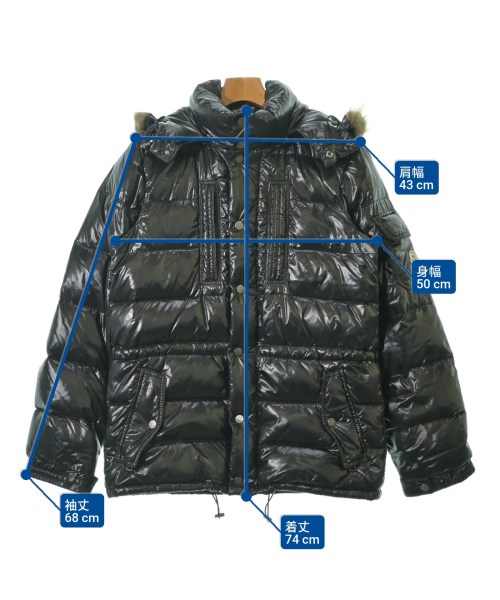 MONCLER（モンクレール）ダウンジャケット/ダウンベスト 黒 サイズ:1(S位) メンズ/2200643287044