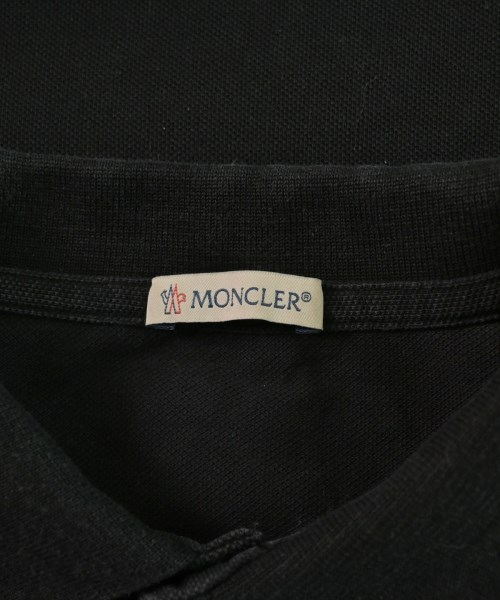 MONCLER（モンクレール）ポロシャツ 黒 サイズ:L メンズ/2200643335073