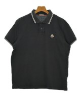 MONCLER（モンクレール）ポロシャツ 黒 サイズ:XL メンズ/2200643335080