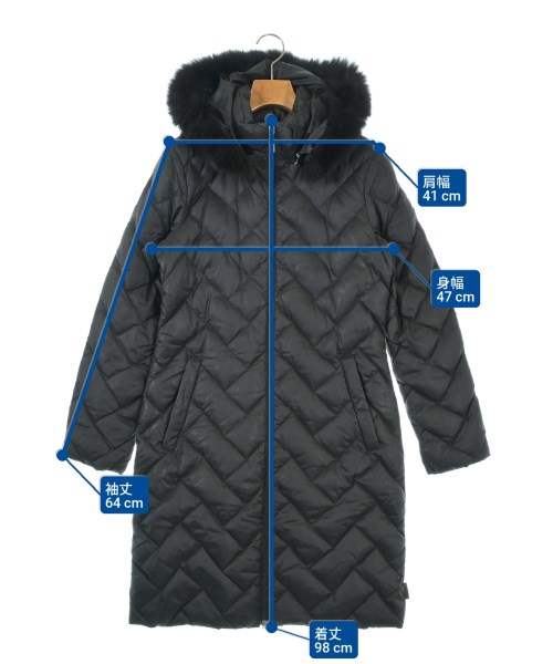 MONCLER（モンクレール）ダウンコート 黒 サイズ:1(S位) レディース/2200634599019