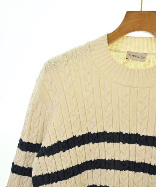 MONCLER GENIUS（モンクレールジーニアス）ニット・セーター 白 サイズ:M レディース/2200644257022