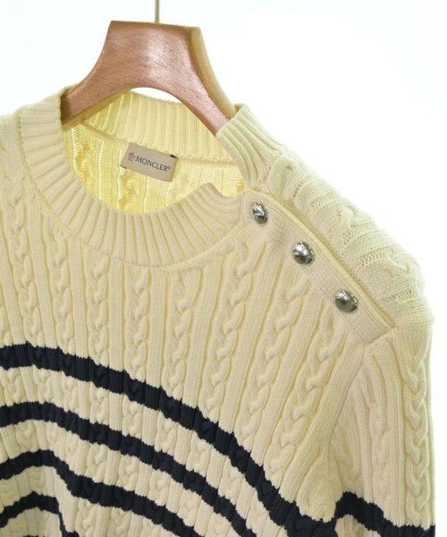 MONCLER GENIUS（モンクレールジーニアス）ニット・セーター 白 サイズ:M レディース/2200644257022