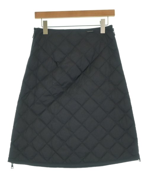 MONCLER（モンクレール）ひざ丈スカート 黒 サイズ:42(L位) レディース/2200644257039