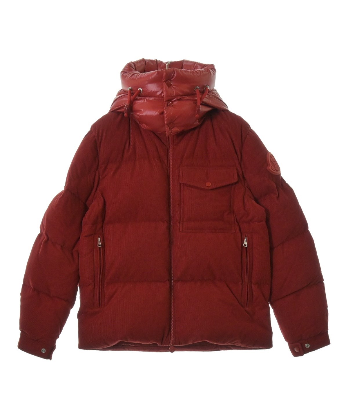 MONCLER（モンクレール）ダウンジャケット/ダウンベスト 赤 サイズ:2(M