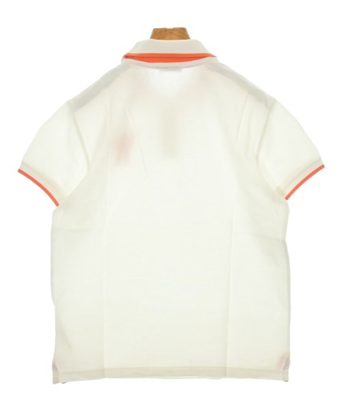 MONCLER（モンクレール）ポロシャツ 白 サイズ:L メンズ/2200619170059