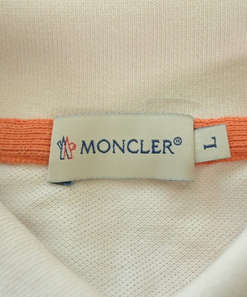 MONCLER（モンクレール）ポロシャツ 白 サイズ:L メンズ/2200619170059