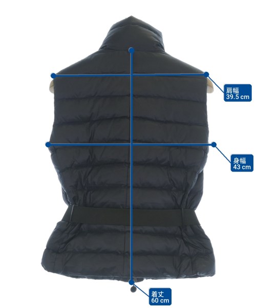 MONCLER（モンクレール）ダウンジャケット/ダウンベスト 紺 サイズ:2(M位) レディース/2200620929202