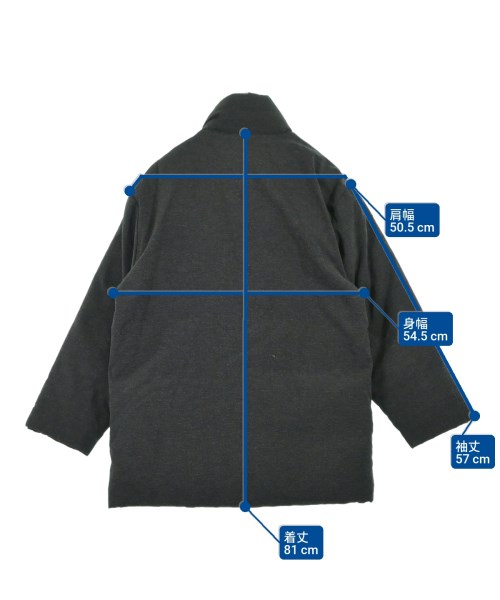 MONCLER（モンクレール）ダウンジャケット/ダウンベスト グレー サイズ:1(S位) メンズ/2200622256061