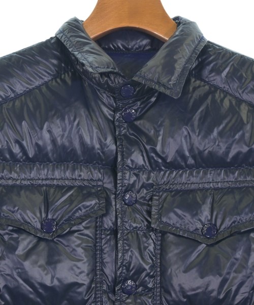 MONCLER（モンクレール）ダウンジャケット/ダウンベスト 紺 サイズ:1(S位) メンズ/2200624175025