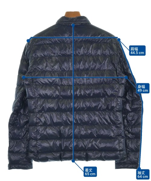 MONCLER（モンクレール）ダウンジャケット/ダウンベスト 紺 サイズ:1(S位) メンズ/2200624175025