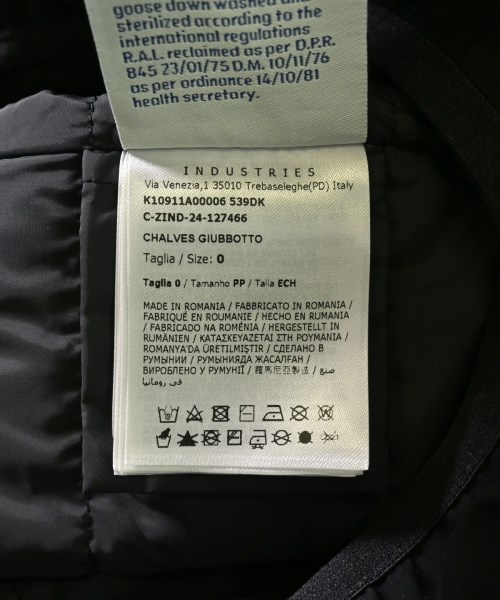 MONCLER（モンクレール）ダウンジャケット/ダウンベスト 黒 サイズ:0(XS位) メンズ/2200624386025