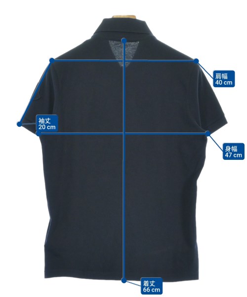 MONCLER（モンクレール）ポロシャツ 紺 サイズ:XS メンズ/2200616389027