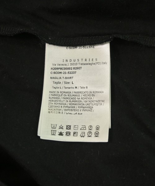 MONCLER（モンクレール）Tシャツ・カットソー 黒 サイズ:L メンズ/2200625803026