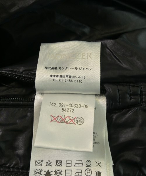 MONCLER（モンクレール）ダウンジャケット/ダウンベスト 黒 サイズ:2(M位) メンズ/2200625608010