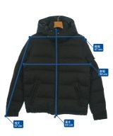 MONCLER（モンクレール）ダウンジャケット/ダウンベスト 黒 サイズ:2(M位) メンズ/2200625608010