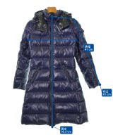 MONCLER（モンクレール）ダウンコート 紺 サイズ:0(XS位) レディース/2200627384141