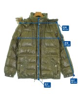 MONCLER（モンクレール）ダウンジャケット/ダウンベスト カーキ サイズ:1(S位) メンズ/2200615488035
