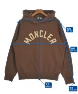 MONCLER（モンクレール）パーカー 茶 サイズ:L メンズ/2200628540041