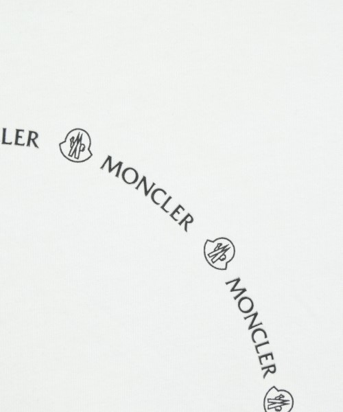 MONCLER（モンクレール）Tシャツ・カットソー 白 サイズ:L メンズ/2200628540119