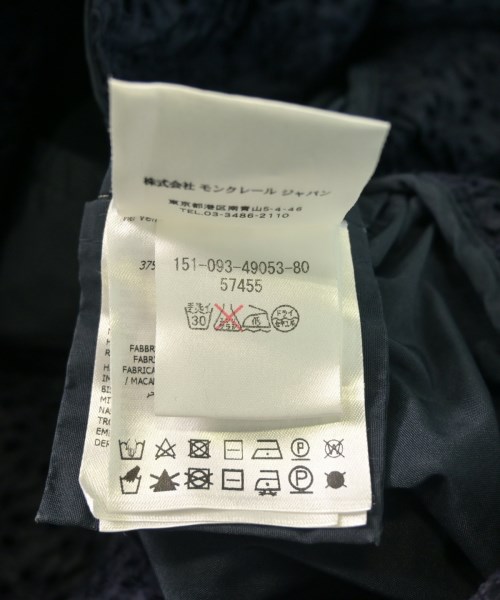 MONCLER（モンクレール）トレンチコート 紺 サイズ:0(XS位) レディース/2200629125025