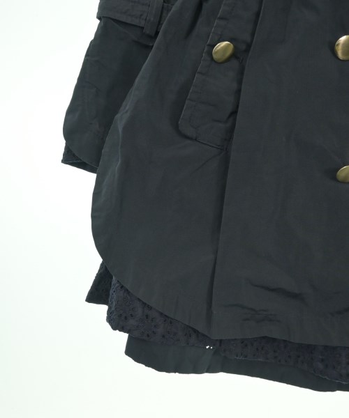 MONCLER（モンクレール）トレンチコート 紺 サイズ:0(XS位) レディース/2200629125025