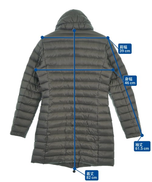 MONCLER（モンクレール）ダウンコート グレー サイズ:0(XS位) レディース/2200629590014