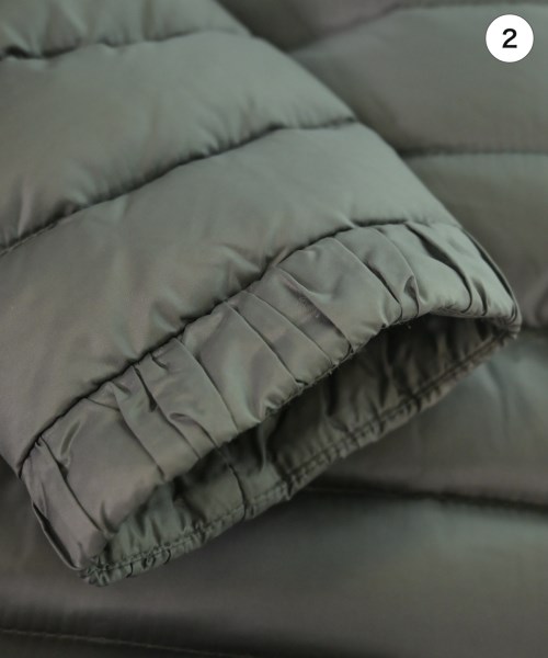 MONCLER（モンクレール）ダウンコート グレー サイズ:0(XS位) レディース/2200629590014