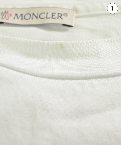 MONCLER（モンクレール）Tシャツ・カットソー 白 サイズ:S レディース/2200630210024