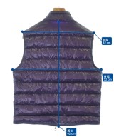MONCLER（モンクレール）ダウンジャケット/ダウンベスト 紫 サイズ:2(M位) メンズ/2200615638027
