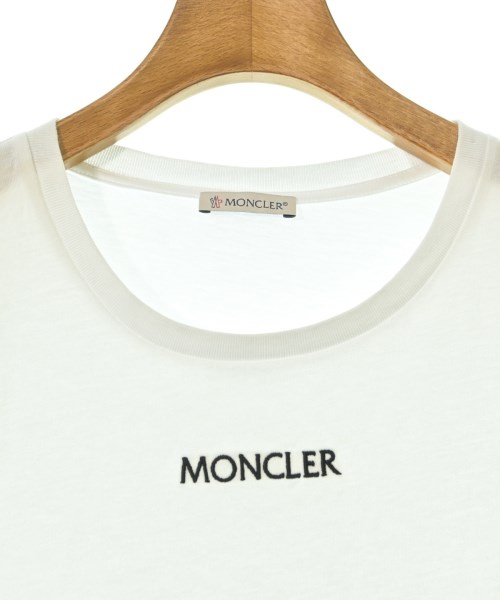 MONCLER（モンクレール）Tシャツ・カットソー 白 サイズ:S レディース/2200621899108