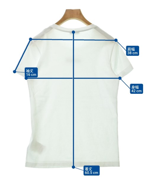 MONCLER（モンクレール）Tシャツ・カットソー 白 サイズ:S レディース/2200621899108