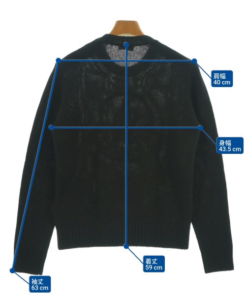 MONCLER（モンクレール）ニット・セーター 黒 サイズ:S メンズ/2200632418015