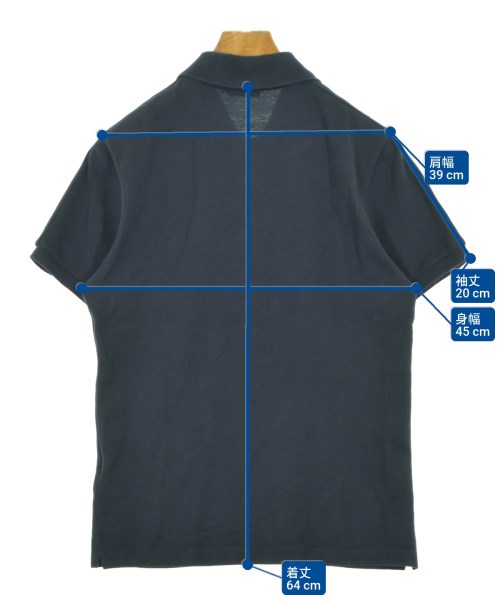 MONCLER（モンクレール）ポロシャツ 紺 サイズ:S メンズ/2200632544134