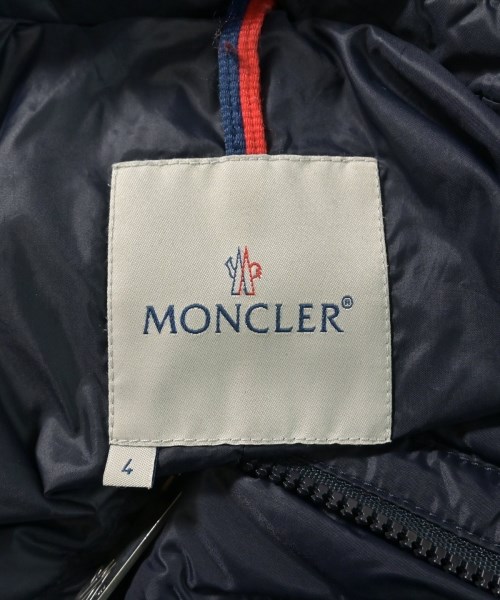 MONCLER（モンクレール）ダウンジャケット/ダウンベスト 紺 サイズ:4(XL位) メンズ/2200619901011