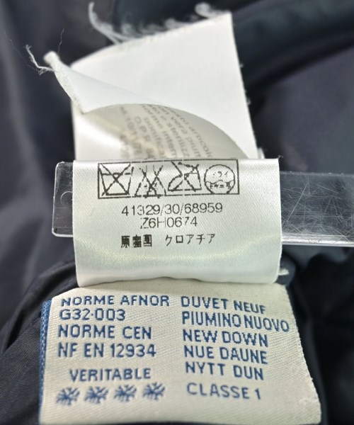 MONCLER（モンクレール）ダウンジャケット/ダウンベスト 紺 サイズ:4(XL位) メンズ/2200619901011