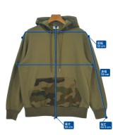 MONCLER（モンクレール）パーカー カーキ サイズ:XL メンズ/2200630220221